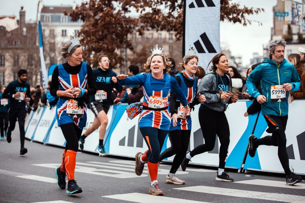 Paris Half Marathon Runners