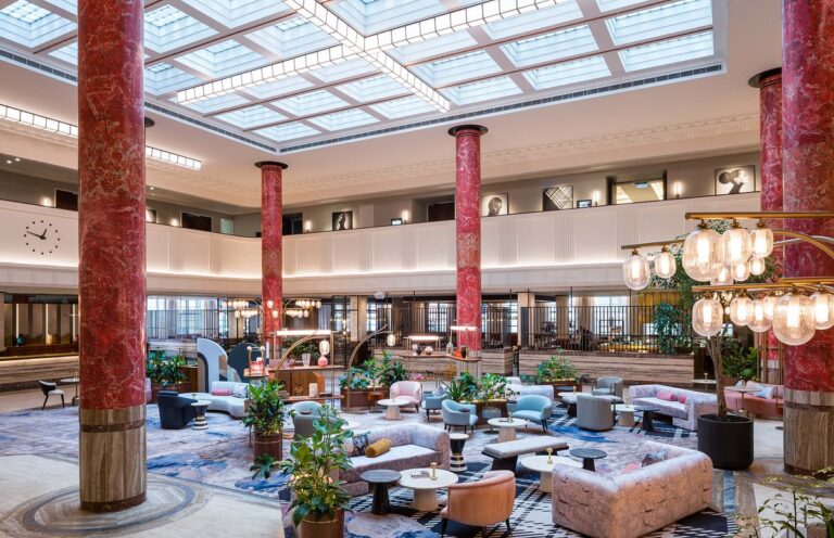 Living Room at the Ace Hotel Sydney, hotel option for the Sydney Marathon