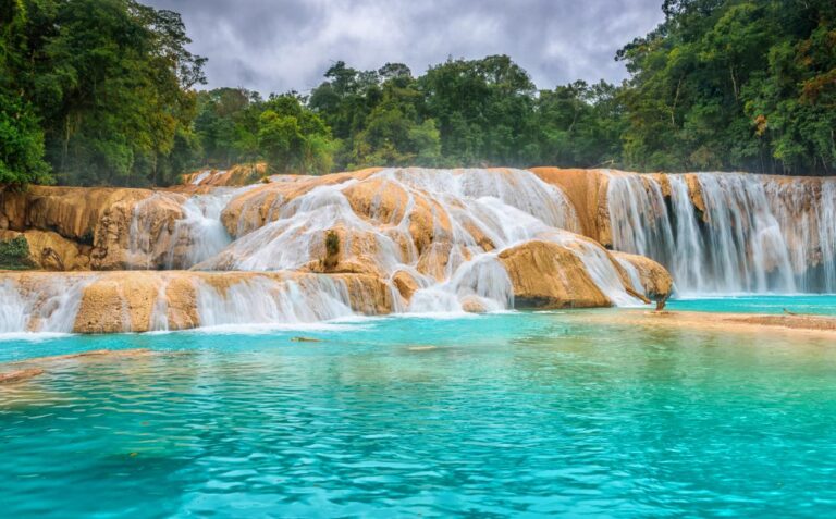 Agua Azul, visible during the Lost City Marathon 2025