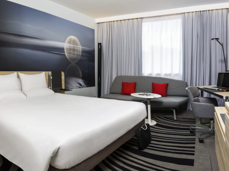 Double room at Novotel Manchester Centre, hotel option for Trail Escape Manchester