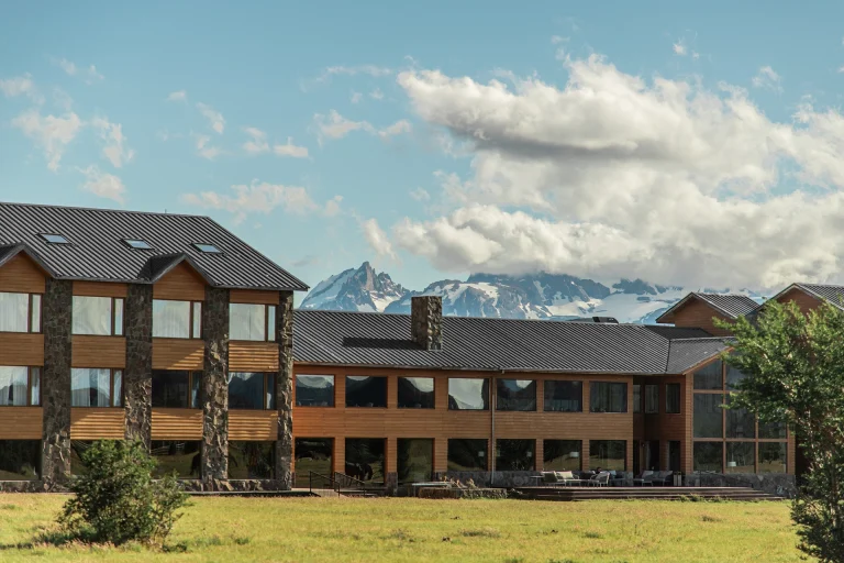 Views from a hotel available on the Patagonia Marathon 2025