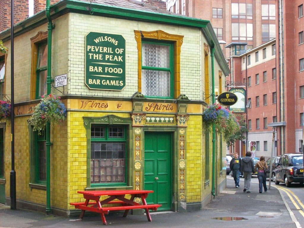 The Peveril of the Peak is a beautiful pub in the centre of Manchester, featured in our Manchester guide for the Manchester Marathon