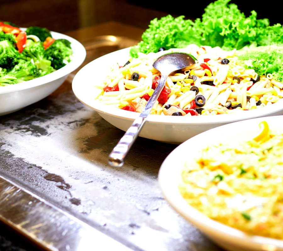 Healthy food available at the Playitas Resort, Fuerteventura