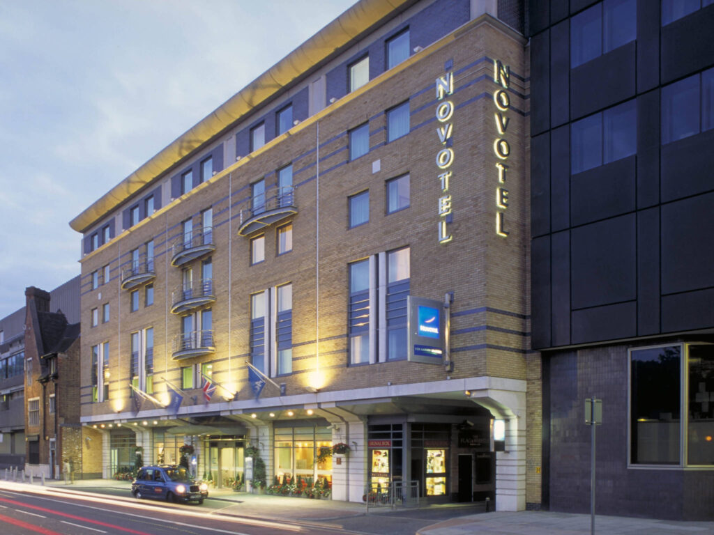 Novotel London Waterloo, one of our recommendations for London Marathon hotels