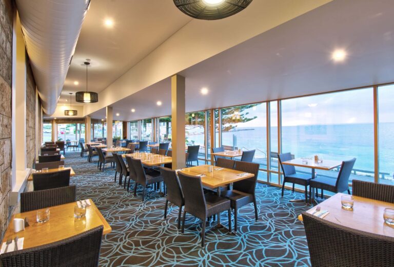 Restaurant at the Aurora Ozone Hotel, Kangaroo Island - hotel option for the Kangaroo Island Marathon