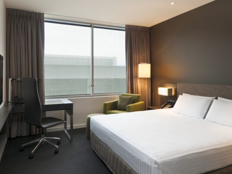 Double room at the Pullman Adelaide, hotel accommodation part of the Kangaroo Island Marathon package