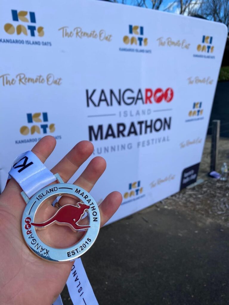 Kangaroo Island Marathon medal