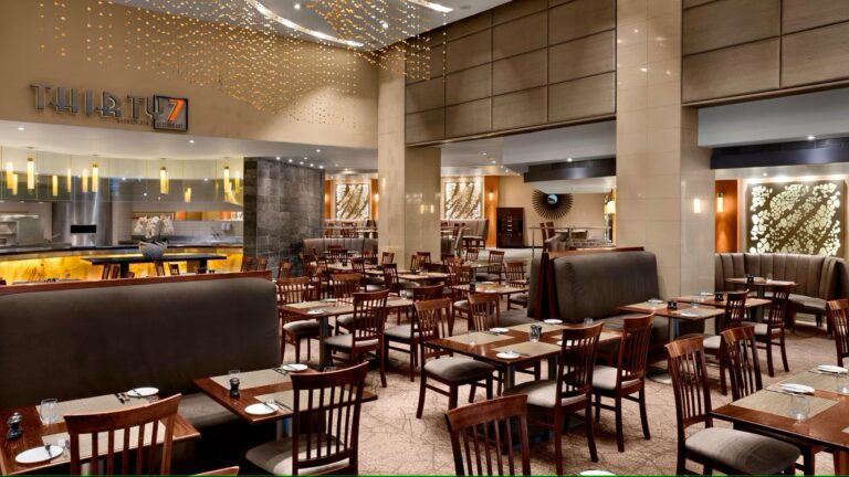 Restaurant at The Westin Cape Town, hotel option for the Cape Town Marathon 2026