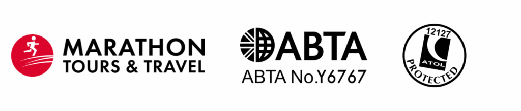 Marathon Tours & Travel, ABTA and ATOL logo images