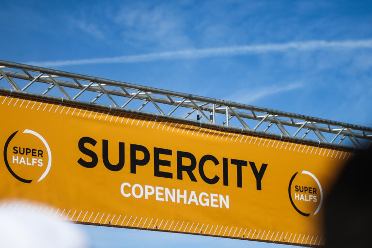 Copenhagen Half Marathon 2027 signage
