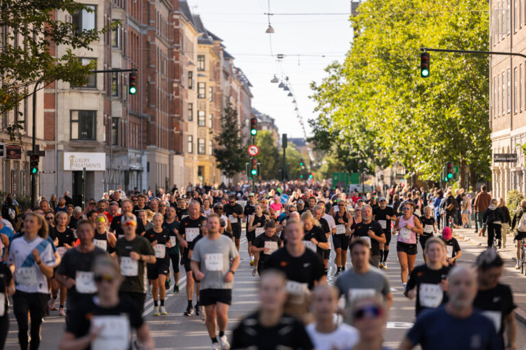 The Copenhagen Half Marathon passes through some of the city's most popular streets