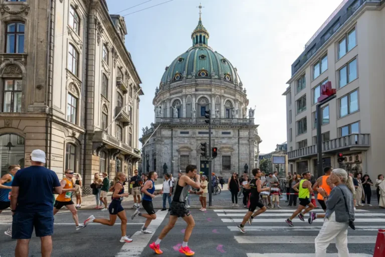 Runners passing through the Danish capital during the Copenhagen Marathon 2027