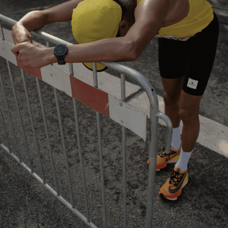 A runner recovers having taken part in the Copenhagen Marathon 2027
