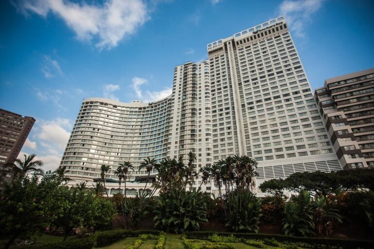 Picture of the Southern Sun Elangeni & Maharani Durban hotel, used for the Comrades Marathon