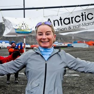 Alexandria’s Brooke Curran on Winning the Antarctica Marathon