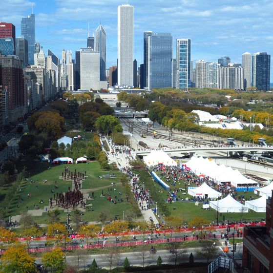 Racing & Spectating the Chicago Marathon