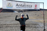 Pacha Outruns the Cold in Antarctica Marathon