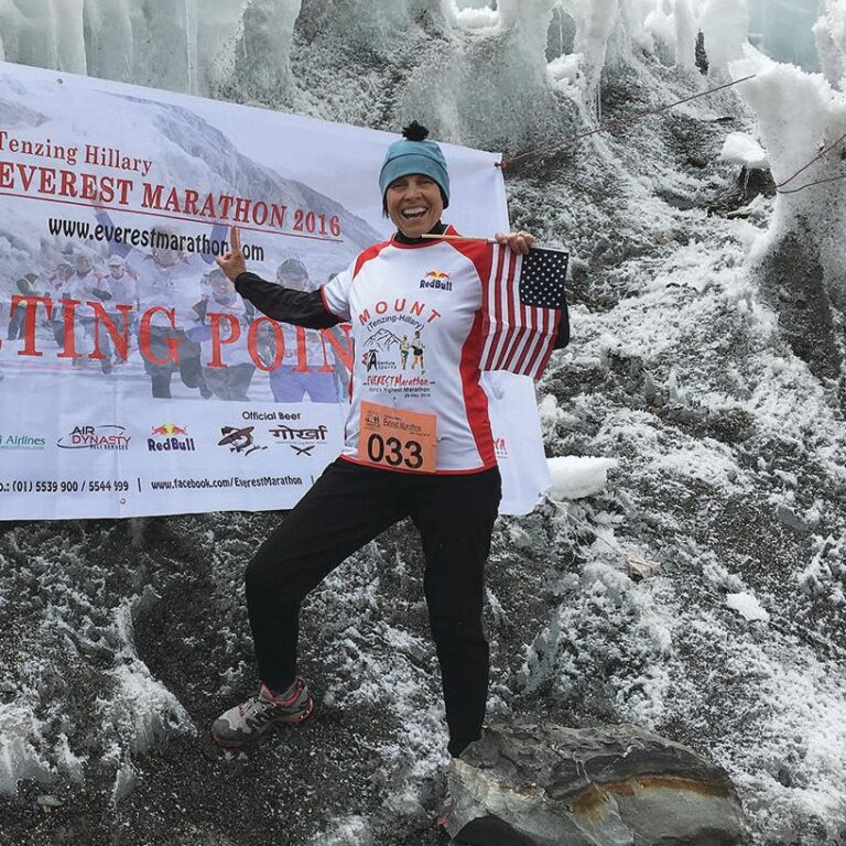 Solberg-Tapper completes marathon at Mount Everest