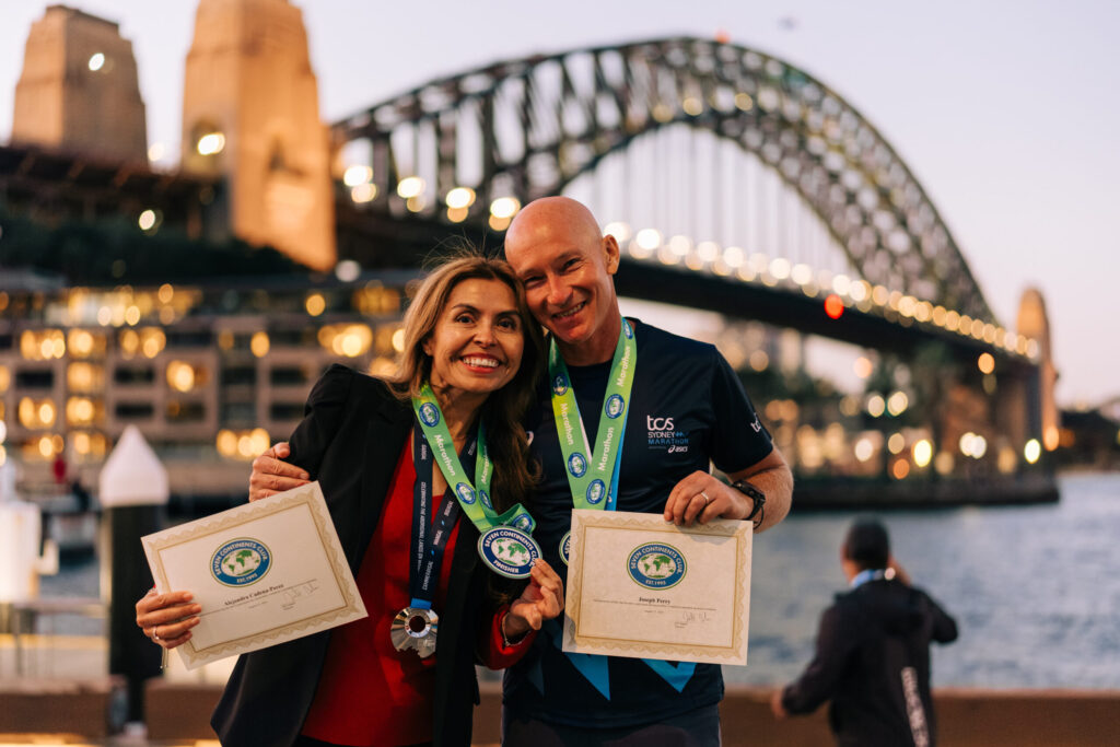 Seven Continents Club® finishers at the 2025 TCS Sydney Marathon presented by ASICS
