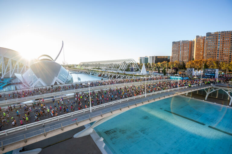 Valencia, home of the Valencia Half Marathon, part of the SuperHalfs series