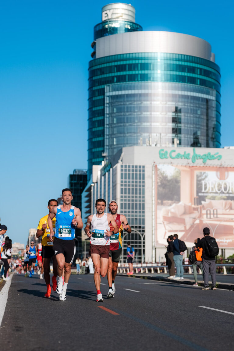Runners compete during the Madrid Marathon 2027