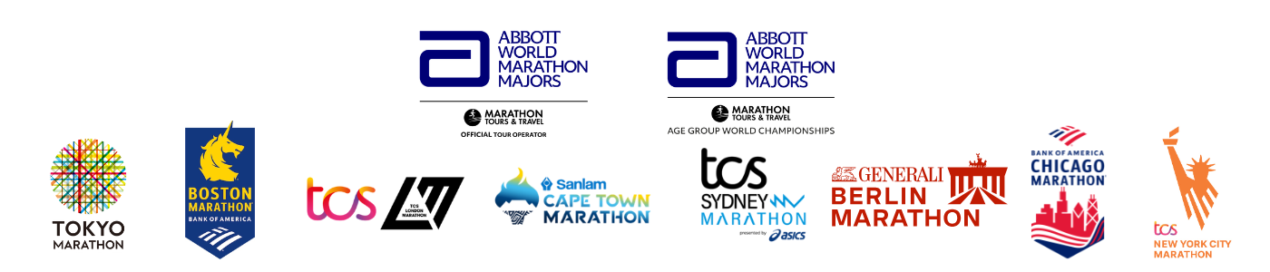 Abbott World Marathon Majors logo images